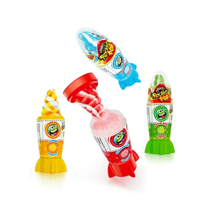 Johny Bee Rocket Pop Dip & Lick Lollipop & Powder