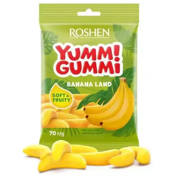 Roshen Yummi Gummi Banana Land