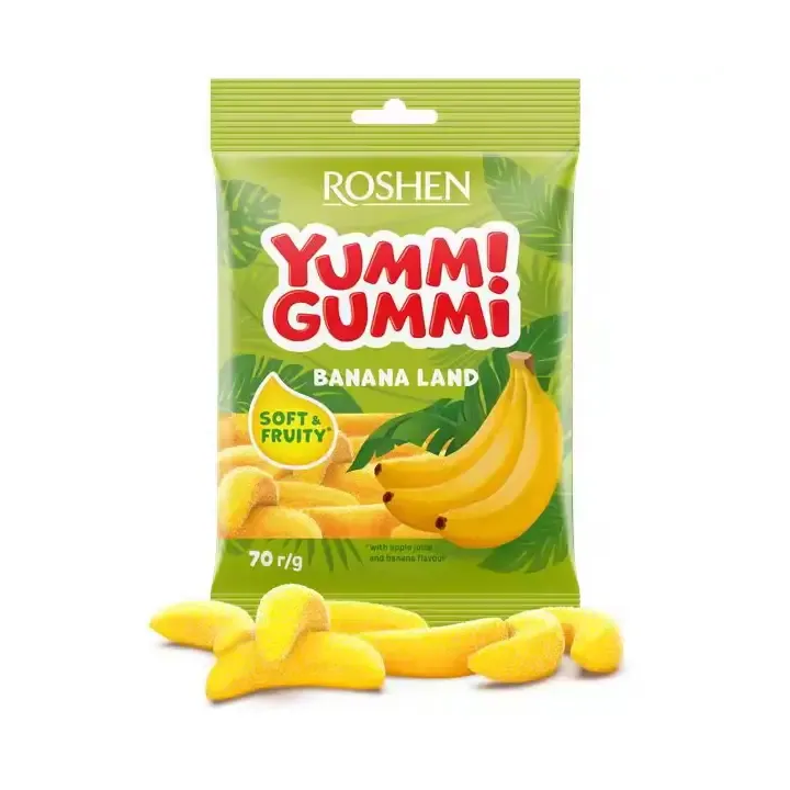 Roshen Yummi Gummi Banana Land