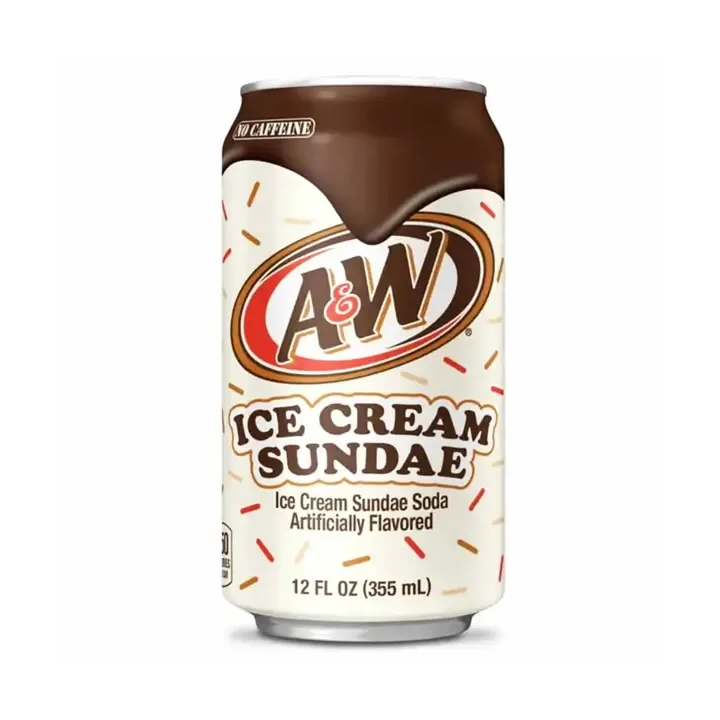 A&W Ice Cream Sundae Soda Soft Drink