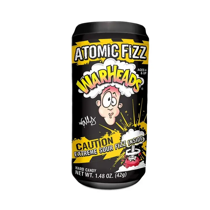 Warheads Atomic Fizz Extreme Sour Fizzing Hard Candy