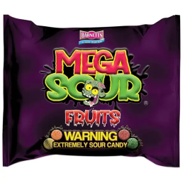Barnetts Mega Sour Fruits Candy
