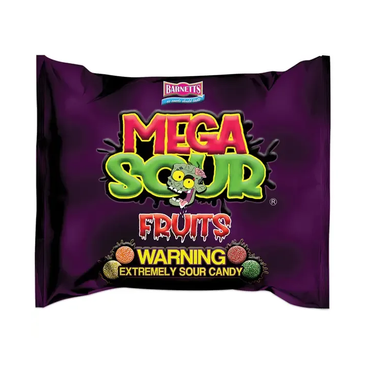 Barnetts Mega Sour Fruits Candy