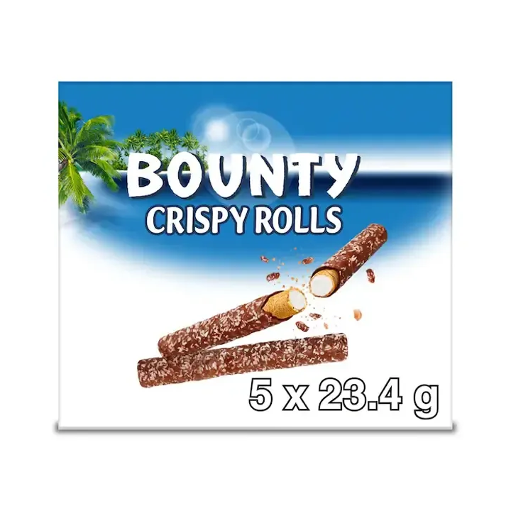 Bounty Crispy Rolls Milk Chocolate