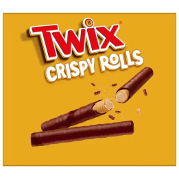 Twix Crispy Rolls Milk Chocolate
