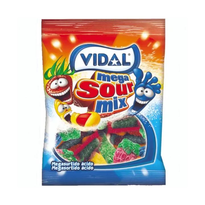 Vidal Mega Sour Mix Candy