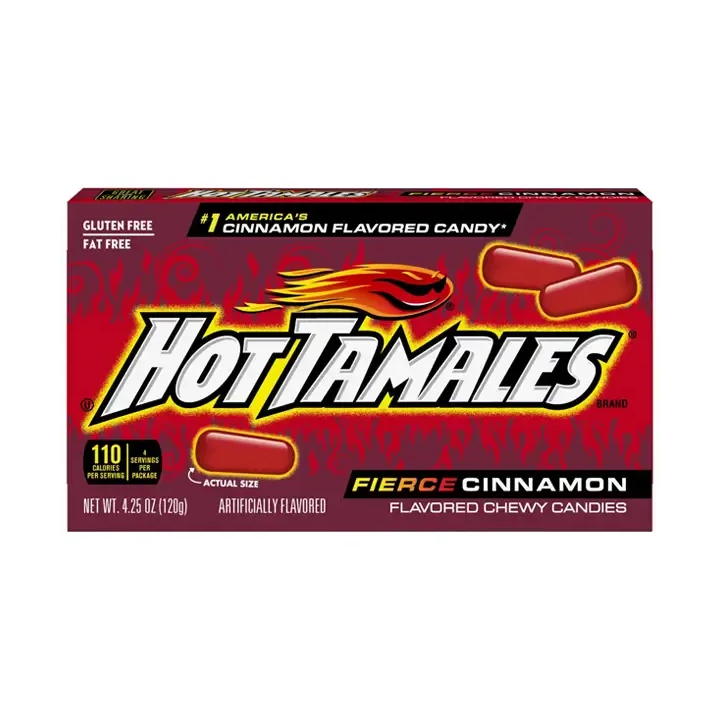 Hot Tamales Fierce Cinnamon Bold Candy with Sweet Heat