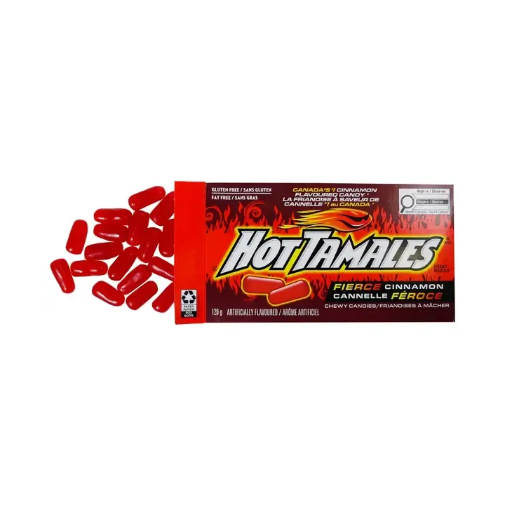 Hot Tamales Fierce Cinnamon Bold Candy with Sweet Heat