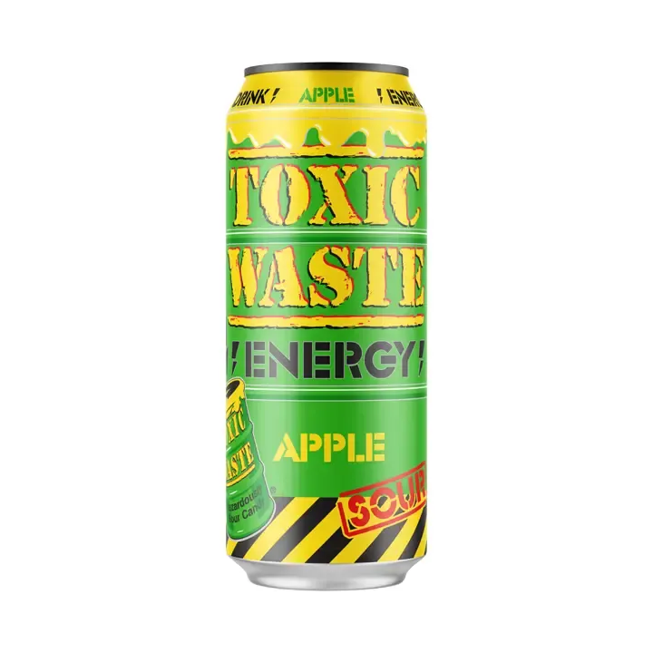 Toxic Waste Sour Apple Energy Drink