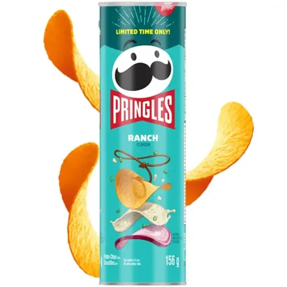 Pringles Ranch Flavour Potato Chips