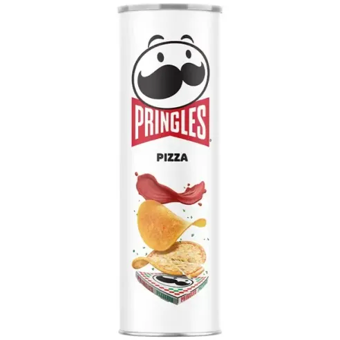 Pringles Pizza Flavored Potato Crisps Chips