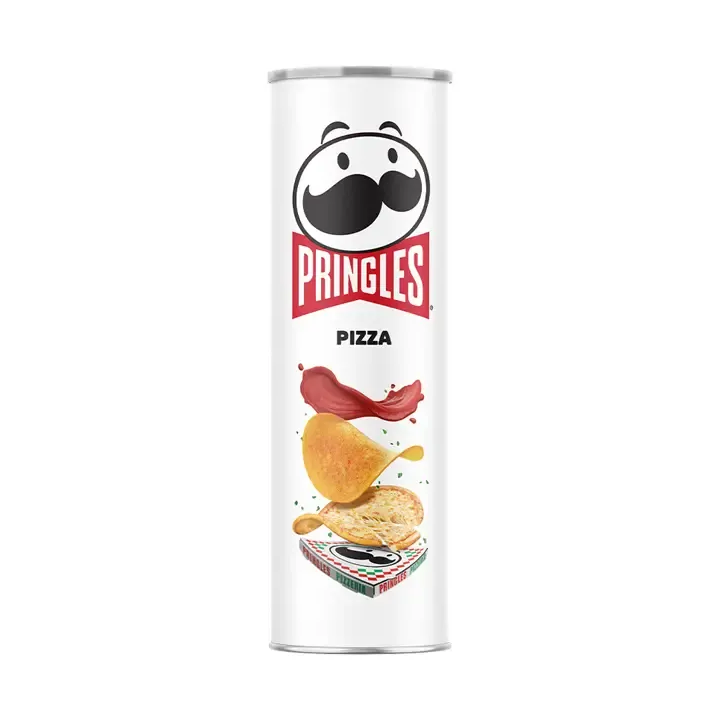 Pringles Pizza Flavored Potato Crisps Chips