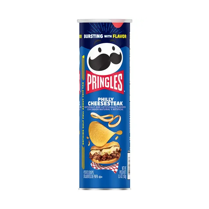 Pringles Philly Cheesesteak Crisps Chips