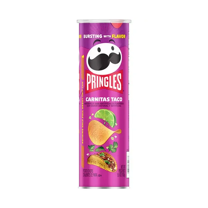Pringles Carnitas Taco Crisps Chips