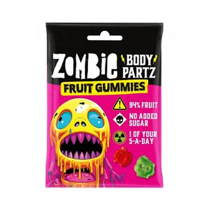Zombie Body Partz Fruit Gummies