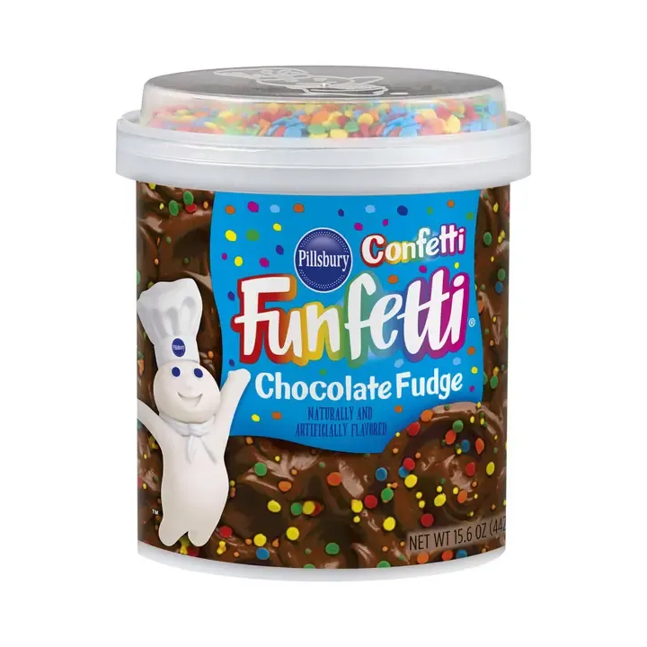 Pillsbury Funfetti Chocolate Fudge Frosting