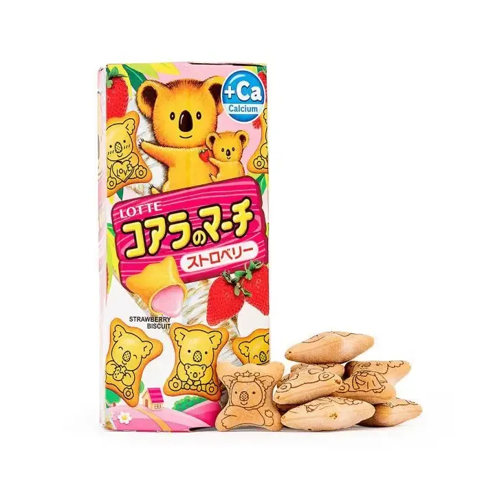 Lotte Koalas March Biscuits with Strawberry Flavor