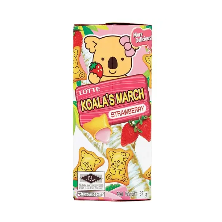 Lotte Koalas March Biscuits with Strawberry Flavor