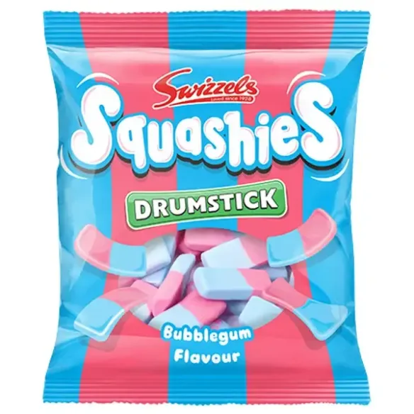Swizzels Drumstick Squashies Bubblegum Flavour