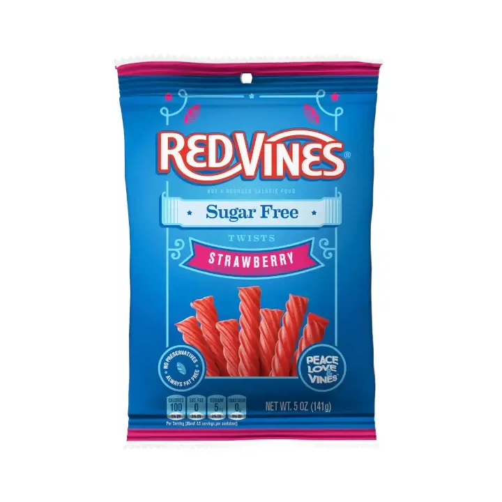 Red Vines Sugar Free Strawberry Licorice Twists