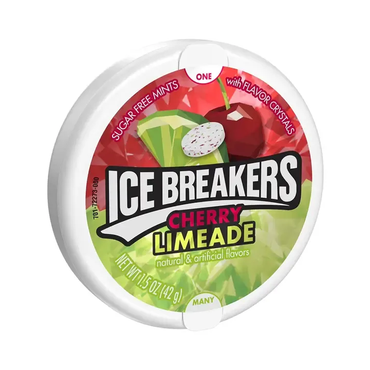 Ice Breakers Cherry Limeade Mints Sugar Free