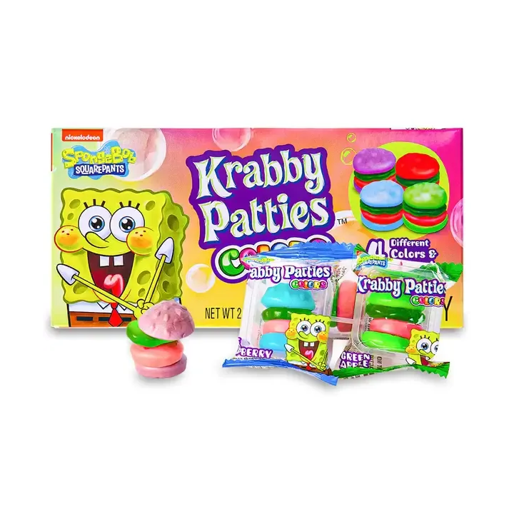 Spongebob Squarepants Gummy Krabby Patties Colors