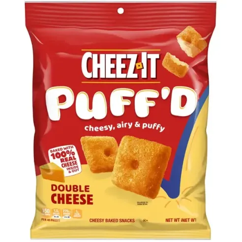 Cheez-It Puff'd Double Cheese Snacks
