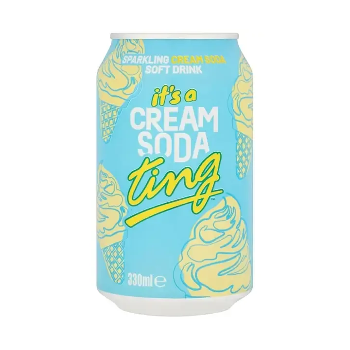 Ting Sparkling Cream Soda Soft Drink
