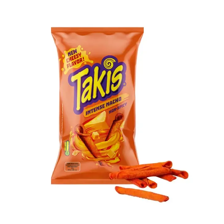 Takis Intense Nacho Cheese Flavour Fried Corn Snack