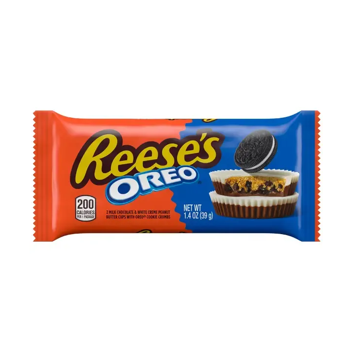 Reese's Oreo Peanut Butter Milk Chocolate White Creme Cups