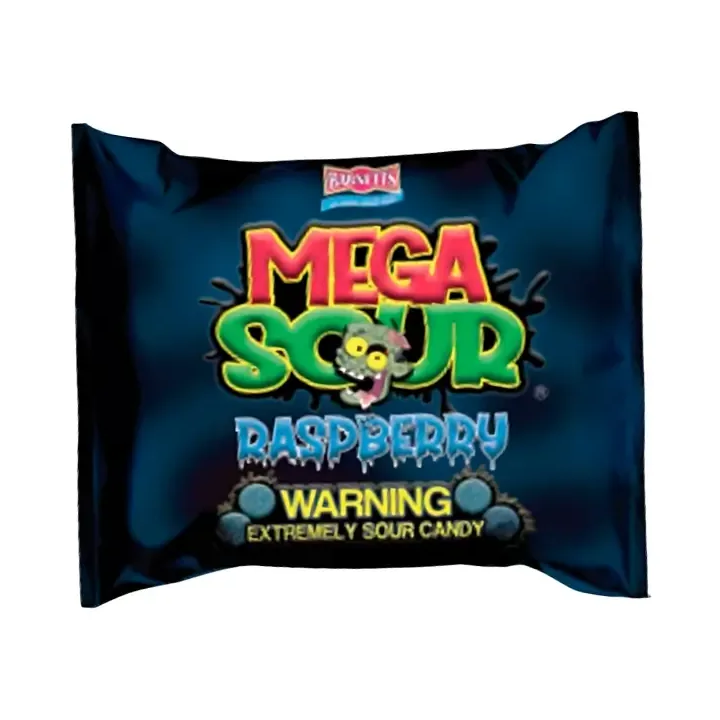 Barnetts Mega Sour Raspberry Extremely Sour Candy