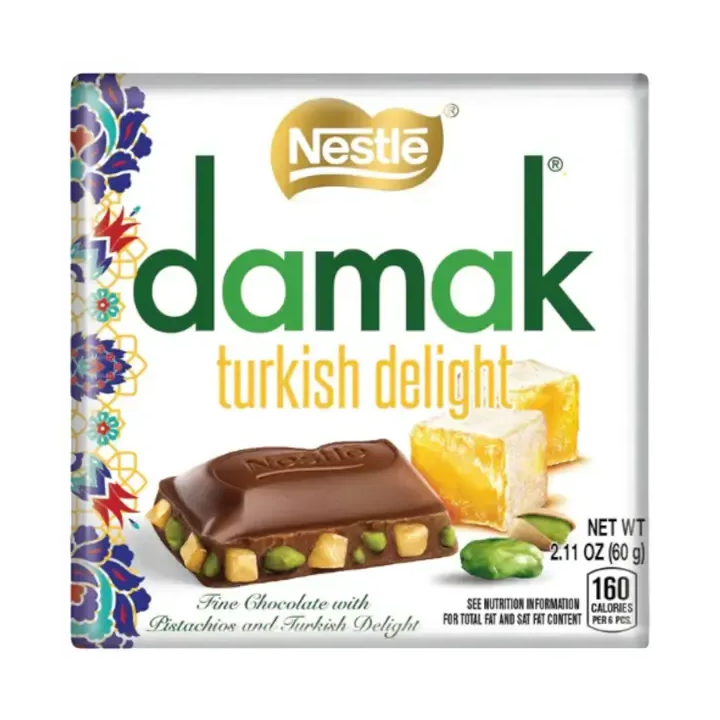 Nestle Damak Turkish Delight Fine Chocolate Pistachio