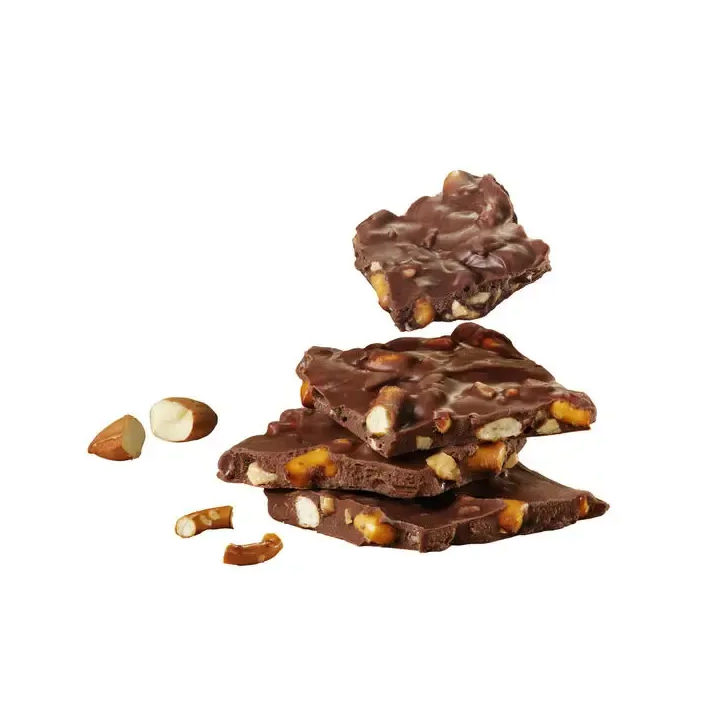 Hershey's Bark Milk Chocolate Pieces Almonds Salted Pretzels