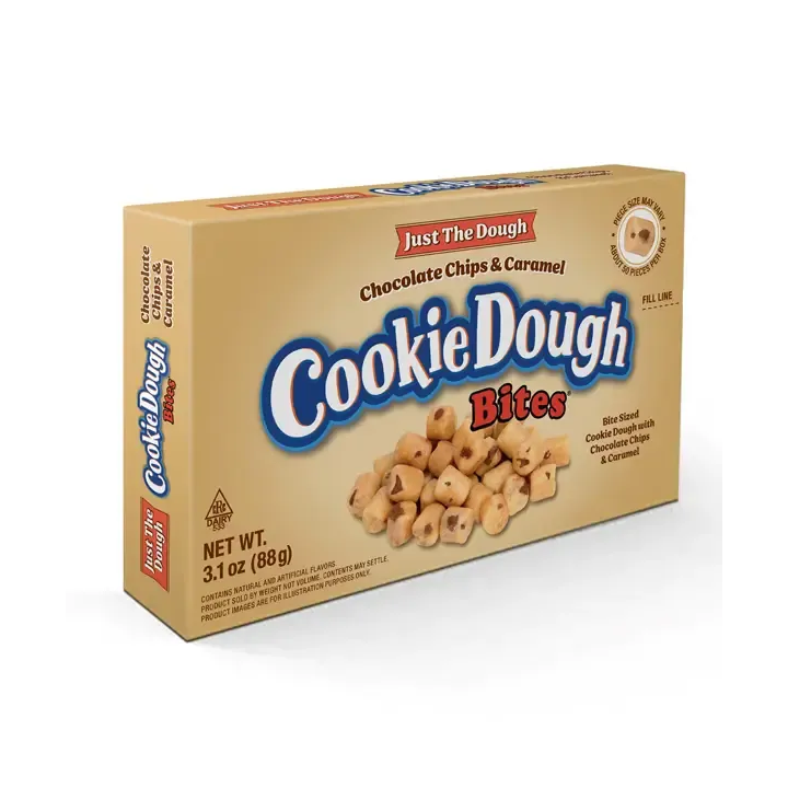 Cookie Dough Bites Just The Dough Chocolate Chips Caramel