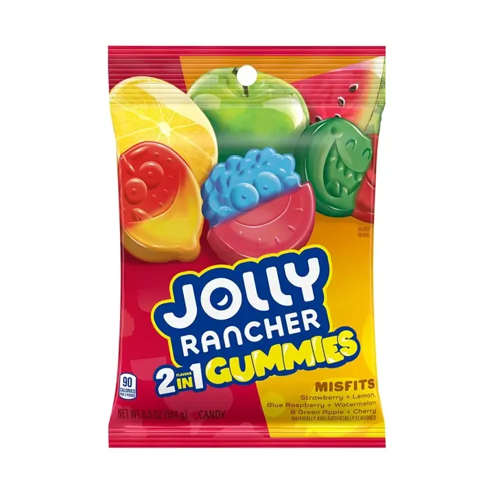 Jolly Rancher 2-in-1 Flavors Gummies Misfits Candy
