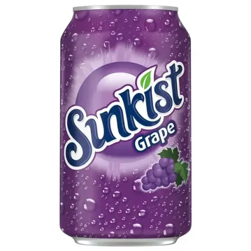 Sunkist Grape Soda Soft Drink