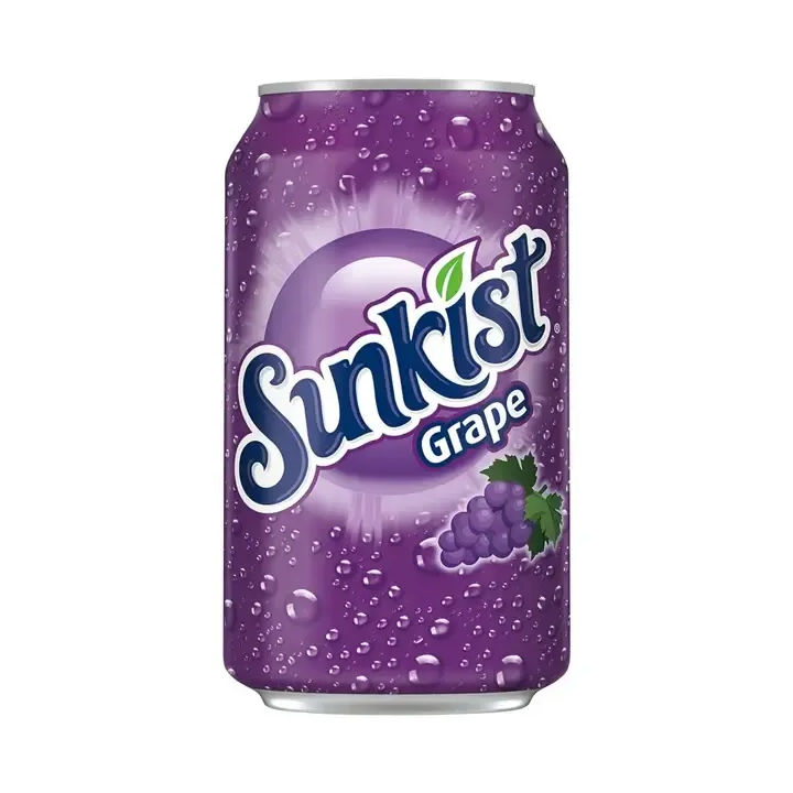 Sunkist Grape Soda Soft Drink