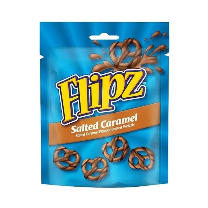 Flipz Salted Caramel Flavoured Coated Pretzels