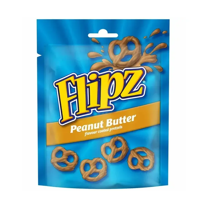 Flipz Peanut Butter Flavoured Coated Pretzels