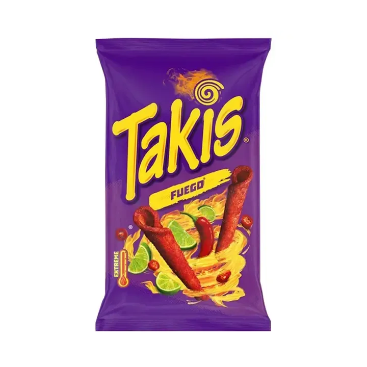 Takis Fuego Chili And Lime Flavored