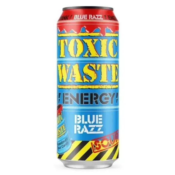 Toxic Waste Sour Blue Razz Energy Drink