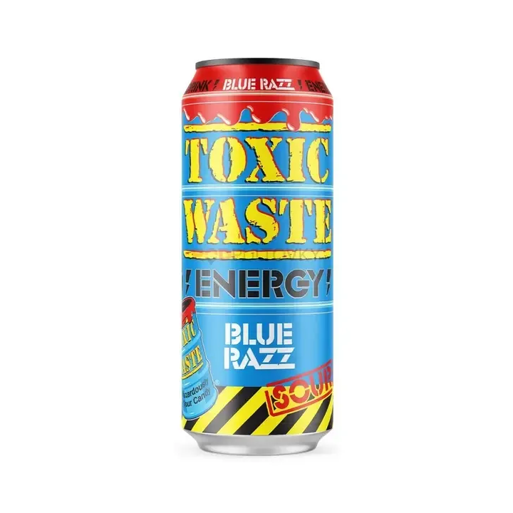Toxic Waste Sour Blue Razz Energy Drink