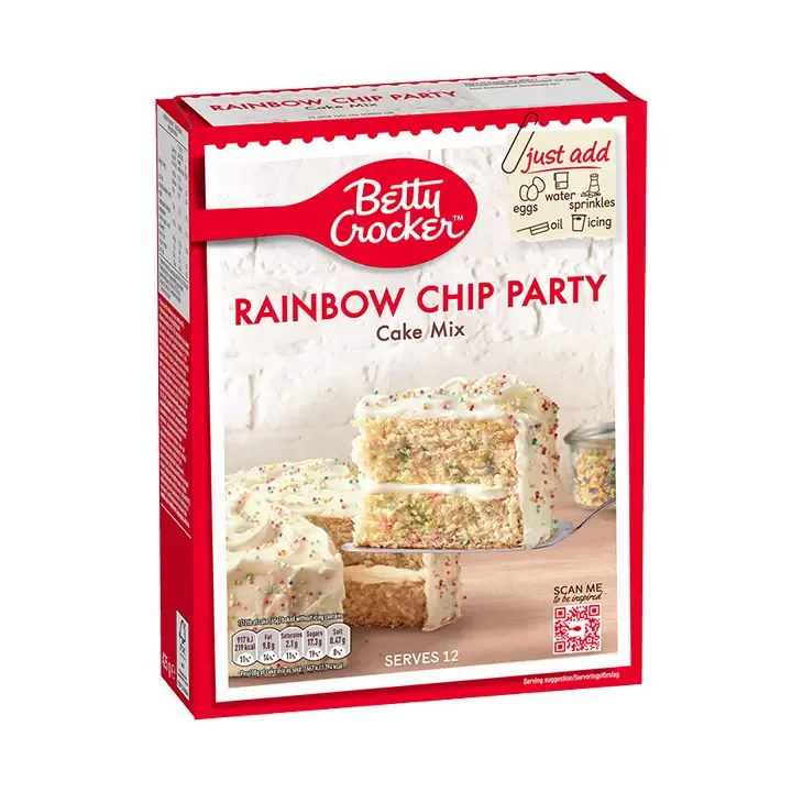 Betty Crocker Rainbow Chip Party Cake Mix