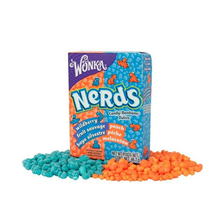 Wonka Nerds Wildberry & Peach 46.7 g