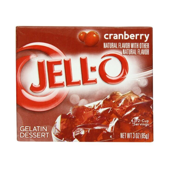 Jell-O Cranberry 85 g