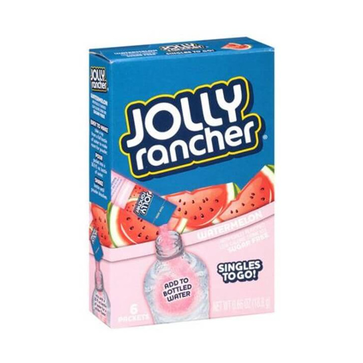 Jolly Rancher Watermelon Singles to Go 6 Pack - 18.8 g