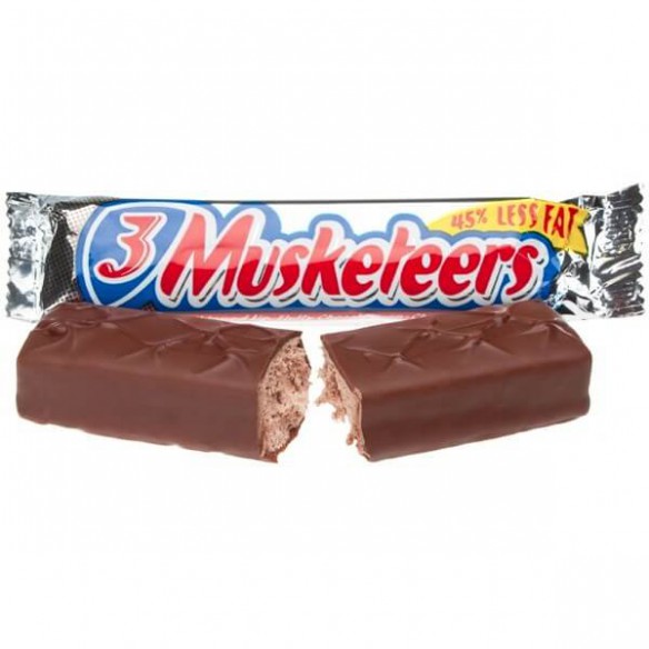 3 Musketeers 54.4 g