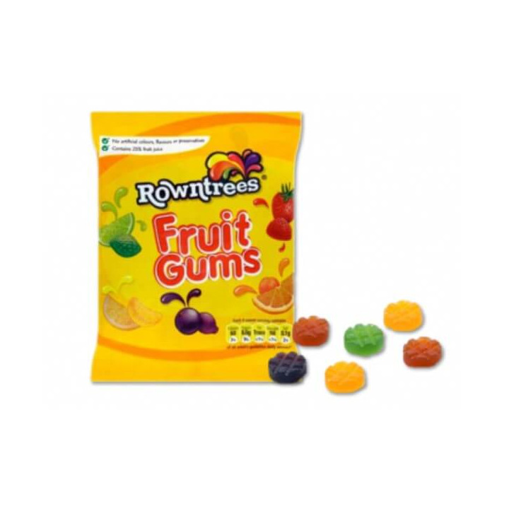 Rowntrees Fruit Gums 120 g