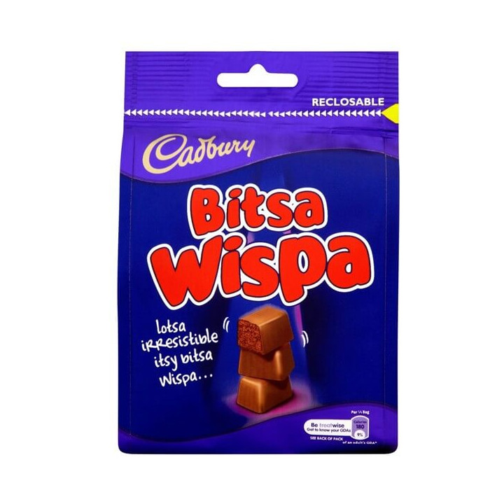 Cadbury Bitsa Wispa 110 g