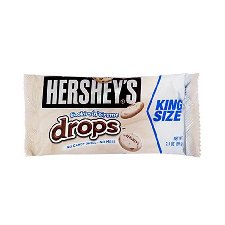 Hersheys Cookies 'n' Creme Drops King Size 59 g
